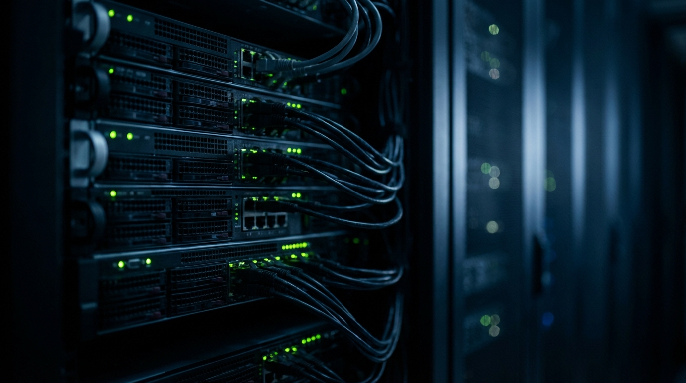 Serverraum — Technik im Hintergrund
